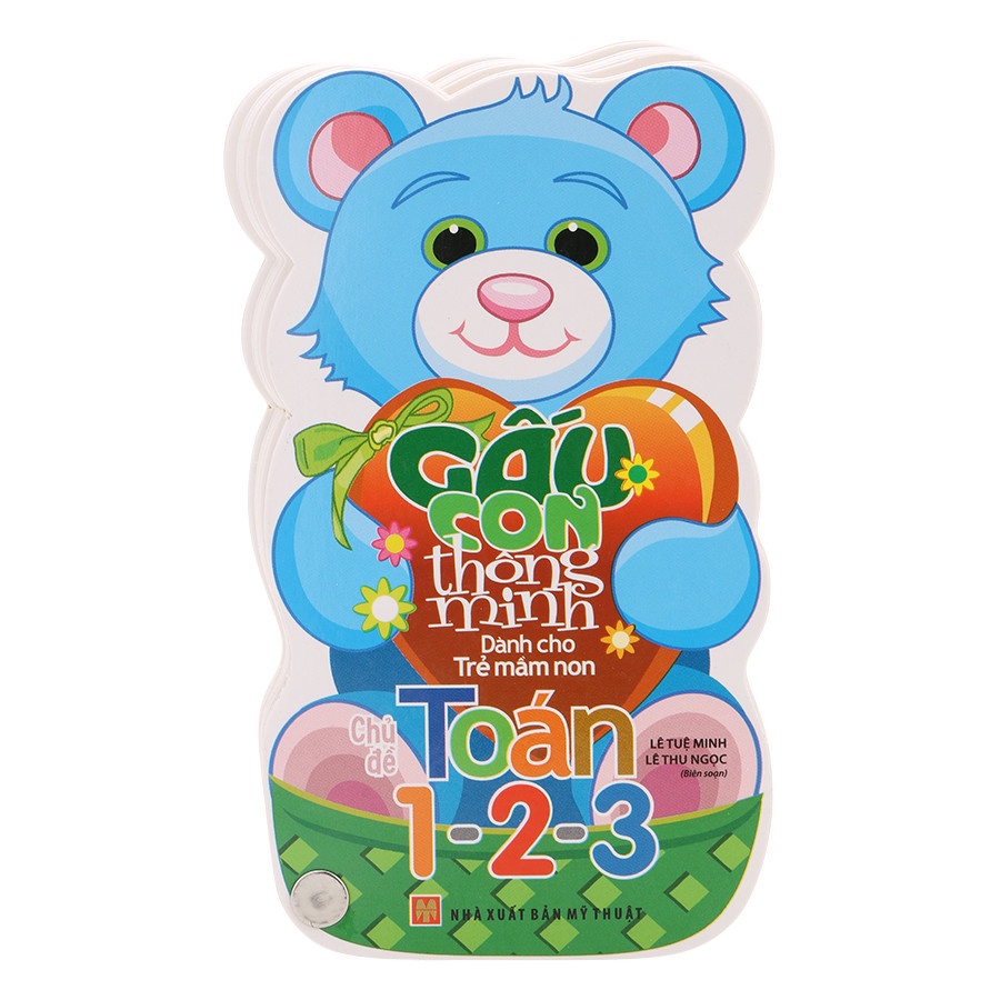 Sách: Gấu Con Thông Minh - Toán 1 2 3 - TSMN