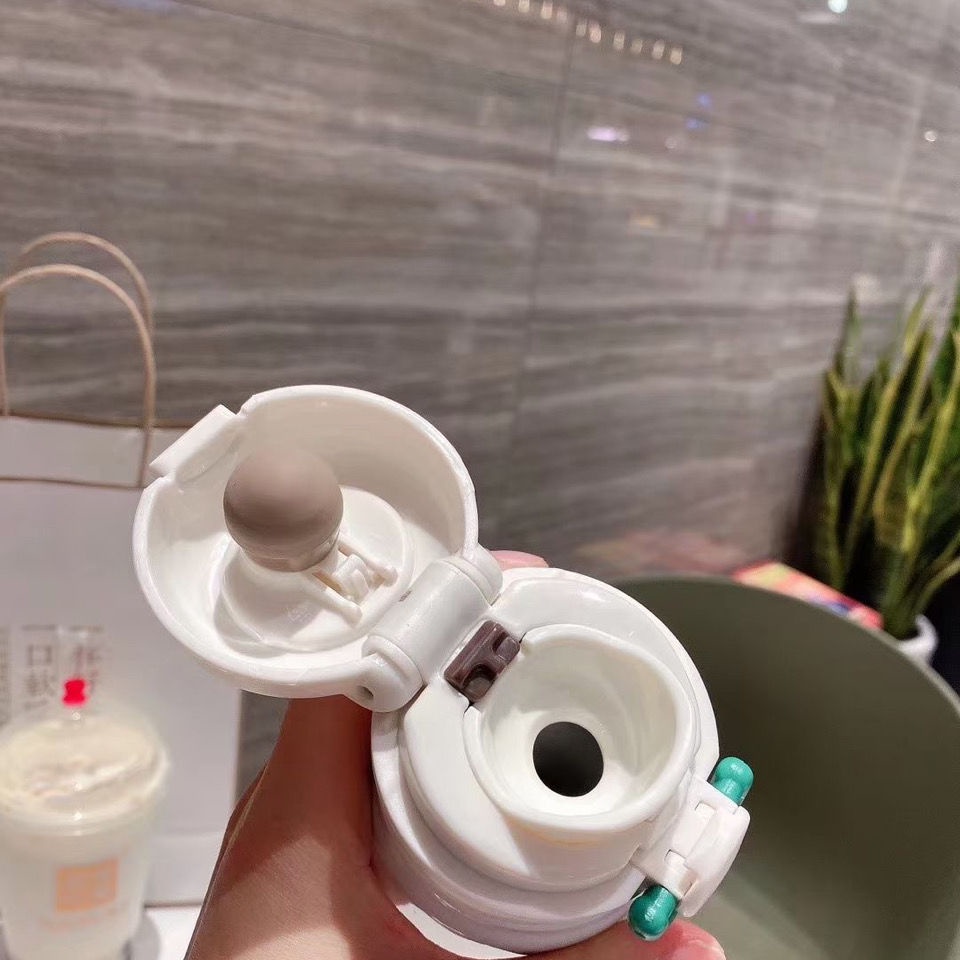Cốc star.bucks giữ nhiệt 350ml hình Gấu dễ thương