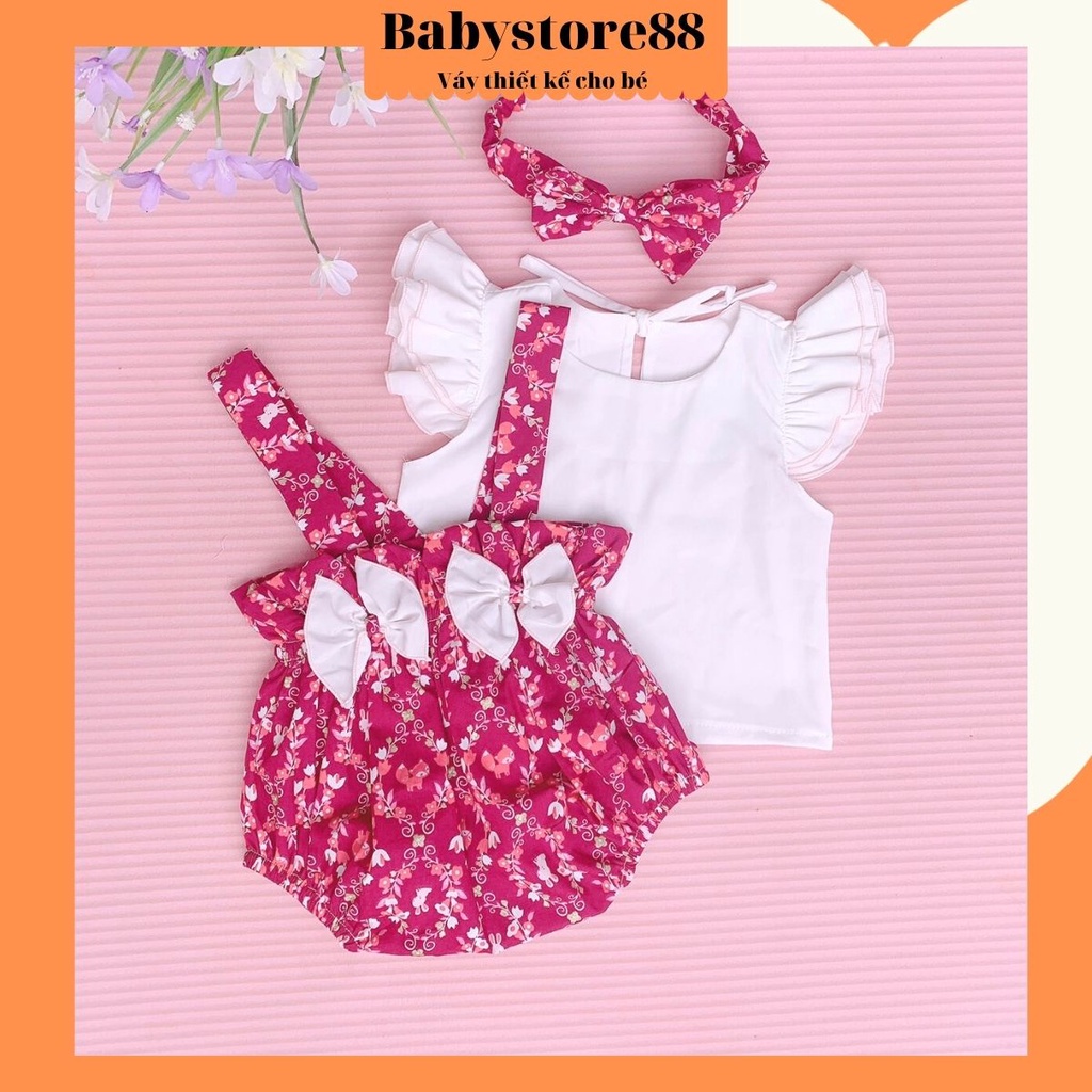 bodysuit cho bé gái sơ sinh, thôi nôi , đầy tháng 0.1.2 tuổi , set bộ body cho bé hàng thiết kế cao cấp V47