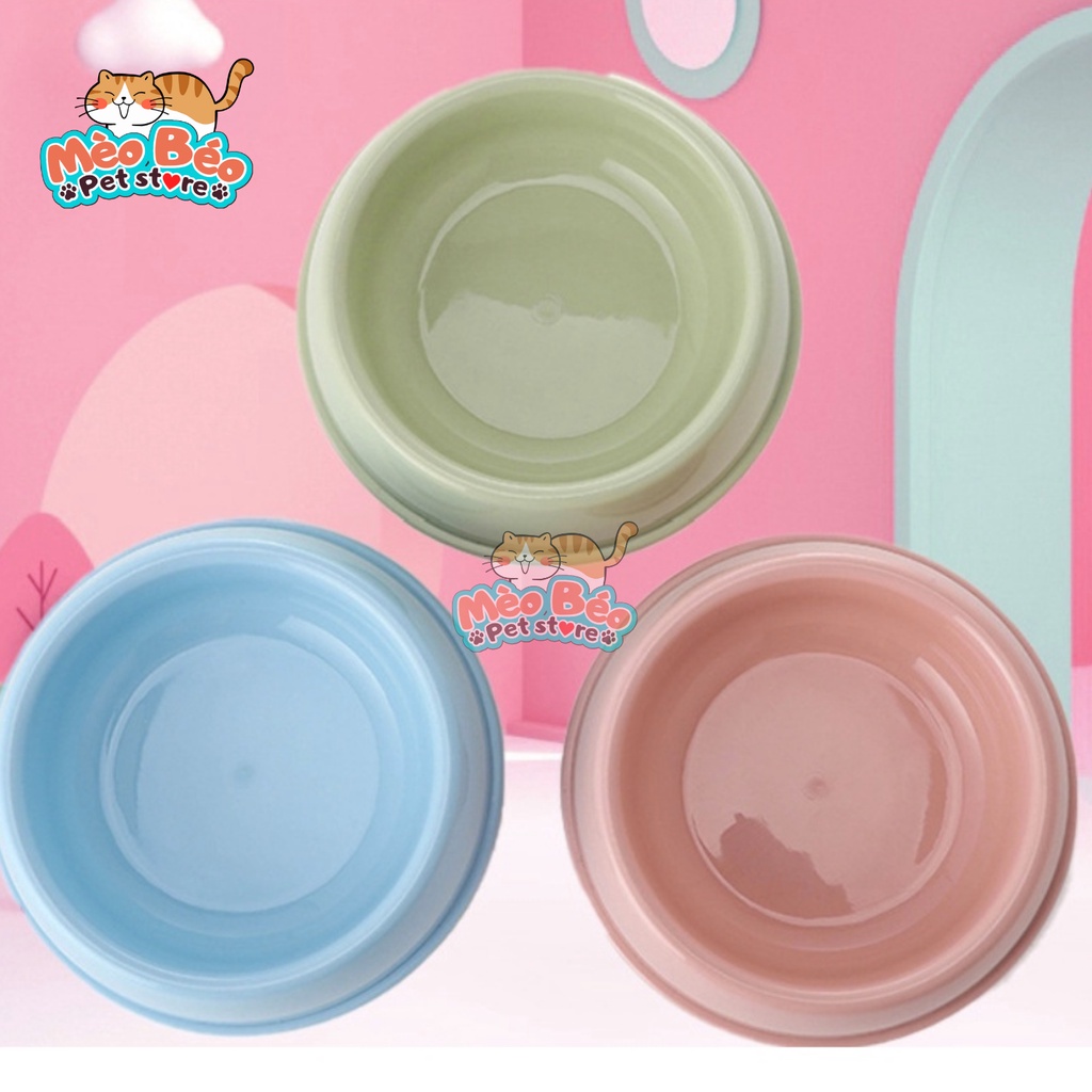 Bát ăn nhựa cho chó mèo -  loại đẹp