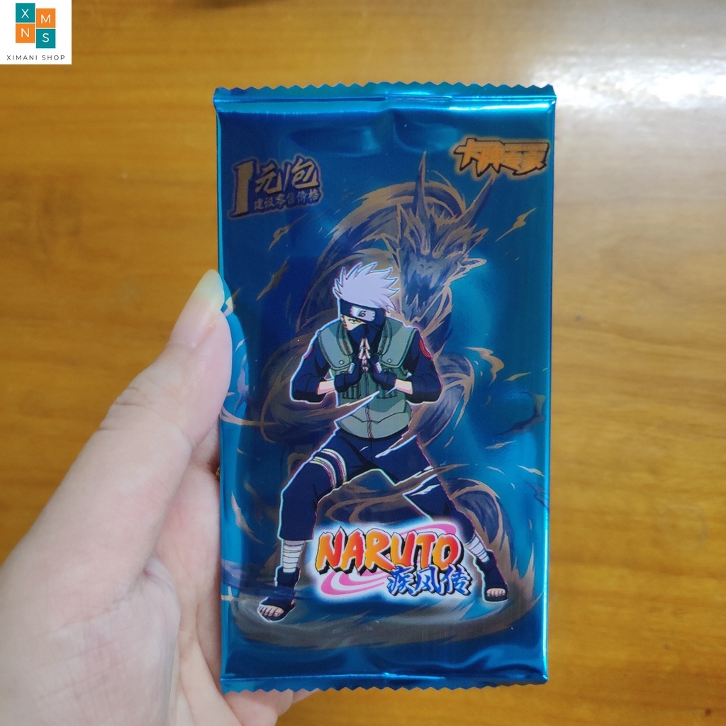 20 Mẫu Set 5 Ảnh Thẻ Nhân Phẩm Naruto Kayou Off Pack Card In Hình Nhân Vật Anime Chibi