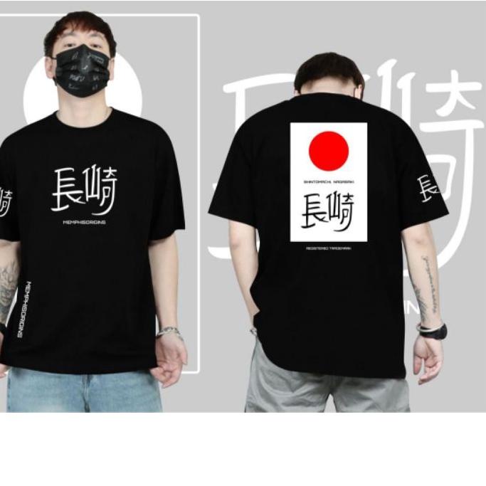 Áo Thun Nam / Áo Thun In Hình Cờ samurai Nhật Bản Cao Cấp