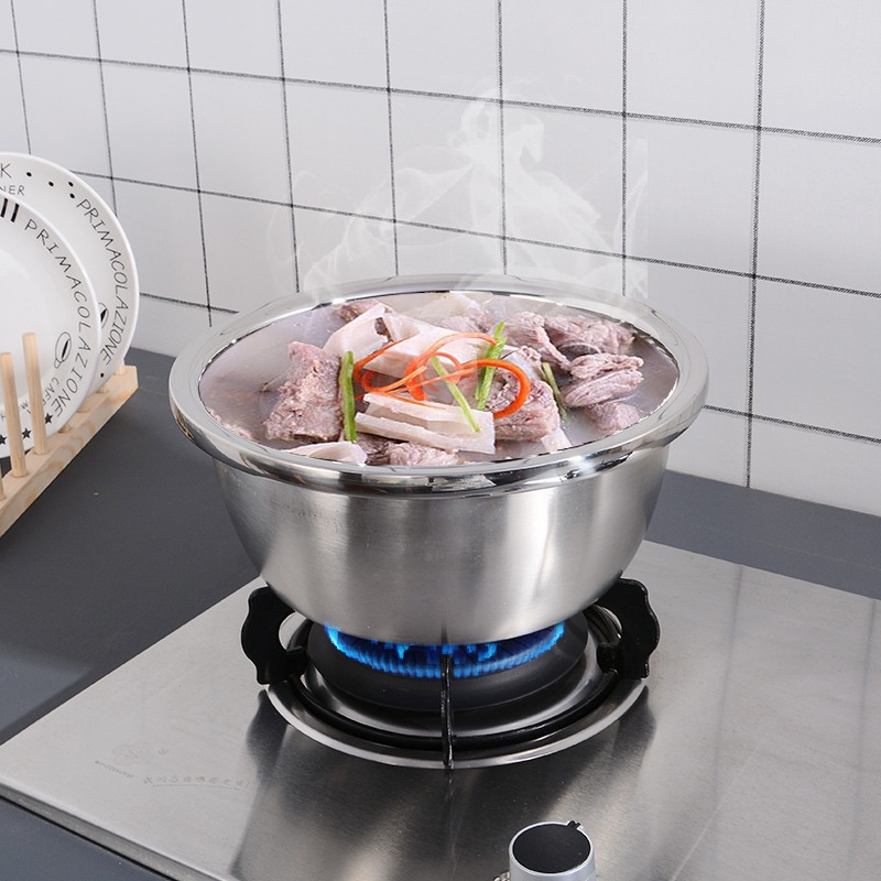 Bộ Rổ Inox Kèm Nạo Rau Củ - Bộ Bào Nạo Kiêm Rổ Và Chậu Inox Đa Năng