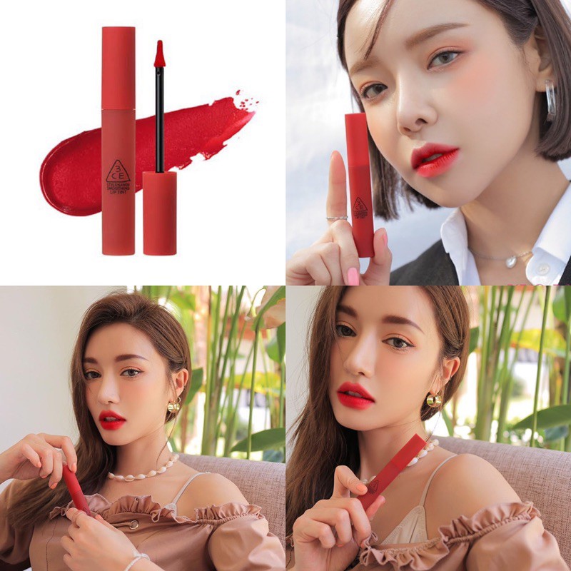 Son 3CE Smoothing Lip Tint Màu Have A Blast –  Đỏ Thuần