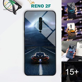 Ốp lưng kính Oppo Reno 2F in 3D chủ đề siêu xe