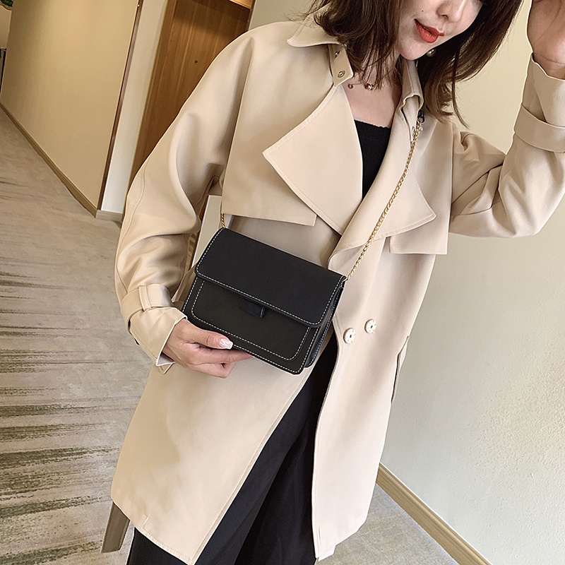 Túi Đeo Vai Hình Vuông Cỡ Nhỏ Thiết Kế Đơn Giản Thời Trang Cho Nữ