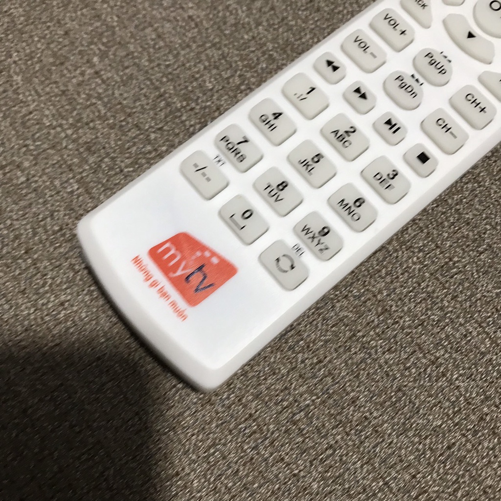 Remote Điều khiển đầu MyTV ,Remote từ xa đầu thu MyTV