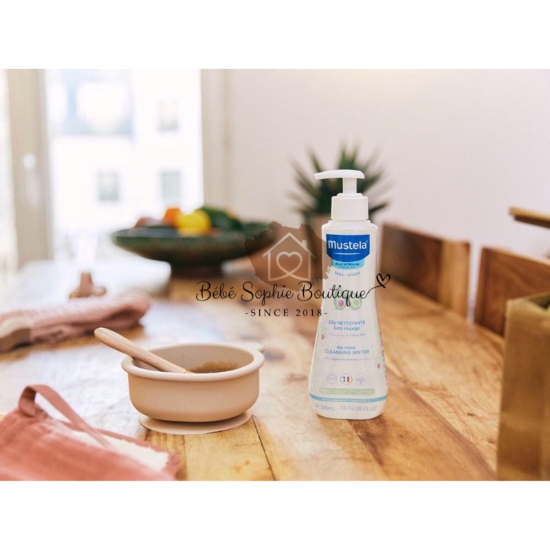 NƯỚC LÀM SẠCH MUSTELA (NO RINSE CLEASING WATER ) CHO BÉ TỪ SƠ SINH