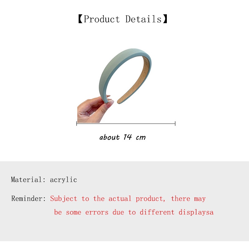 Bộ 3-5 Băng Đô Cài Tóc / Rửa Mặt Xinh Xắn Thời Trang Hàn Quốc Cho Nữ