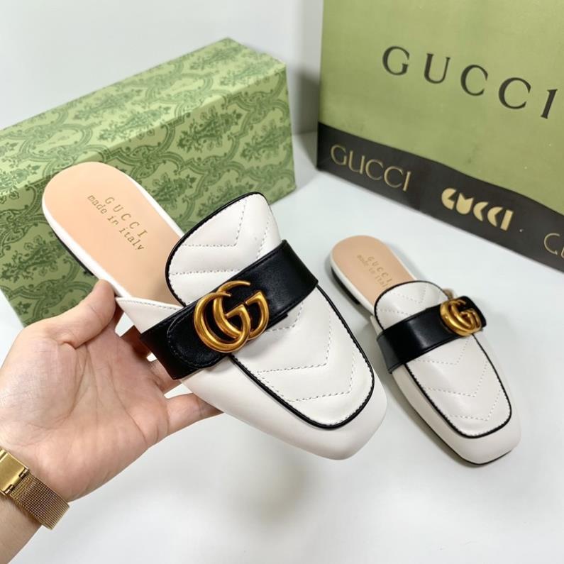 Sục Gucci 2 Màu Trắng Đen S2022 Full Size 35-39
