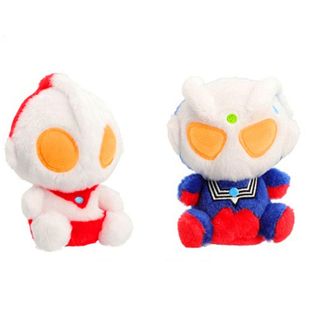REBUY1 Ultraman Gối Ôm Nhồi Bông Mềm Mại Hình Ultraman Tiga Đáng Yêu