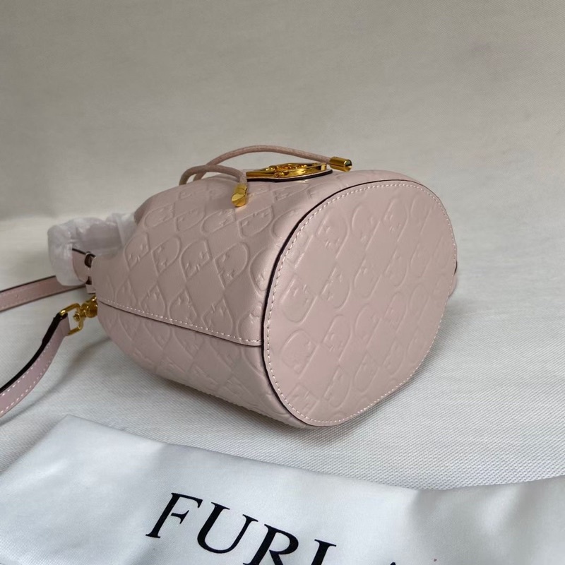 Túi Xách Furla B Furla -  Sac Seau Furla Bucket Ribes G Màu hồng phấn