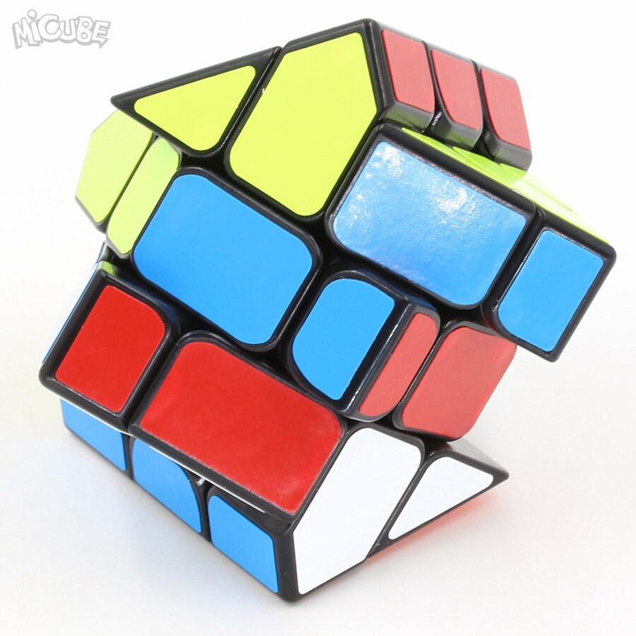 Đồ chơi Rubik Fisher YJ Cube Sticker (Fisher 3) - Rubik Biến Thể Phát Triển Trí Não