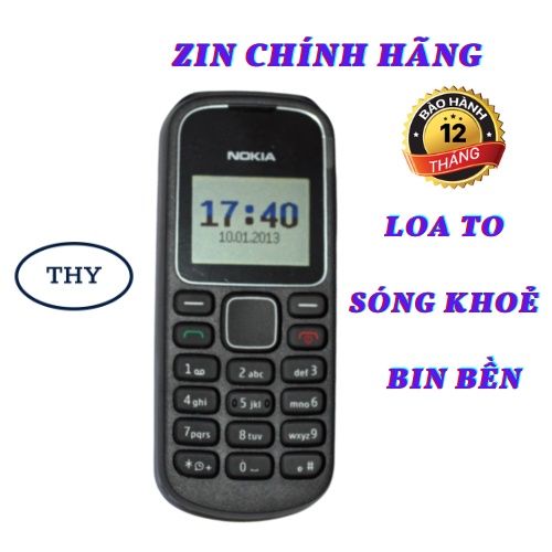 [Hàng Chính Hãng 100%] Nokia 1280, Điện Thoại Nokia1280 Zin Chính Hãng Đủ Phụ Kiện Pin Sài Cả Tuần