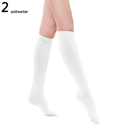 Vớ dưới đầu gối màu trơn thời trang cho nữ