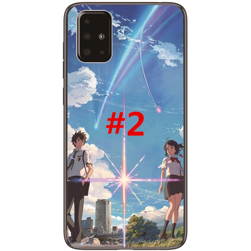 Ốp điện thoại in hình anime Your Name dễ thương cho SAMSUNG GALAXY NOTE 20 PRO PLUS/A21S/M01/A51/A71