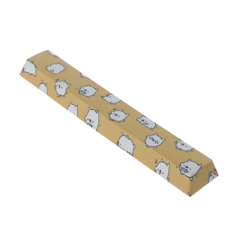 Nắp Đậy Phím Spacebar PBT 6.25U Nhuộm Màu Năm Mặt DIY Cho Bàn Phím Cơ
