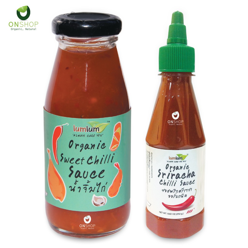 Tương ớt Sriracha hữu cơ Lumlum - Organic Sweet Chilli Sauce