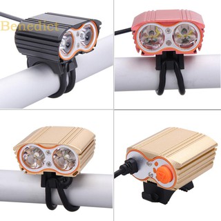 New 8000lm usb 2xcree xm-l t6 led head lamp light bicycle headlight