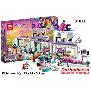 Lắp ráp Friends Trạm sửa chữa xe của Emma và Dean 01071 - 463 chi tiết
