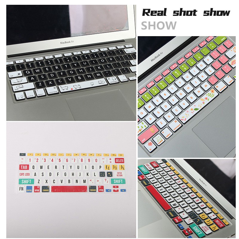 Miếng Dán Bảo Vệ Bàn Phím Chống Nước Chống Trầy Cho Macbook Air Pro 13 A2179 A2251 A1706 Pro 13.3 Air 13.6 2022 M2 A2681