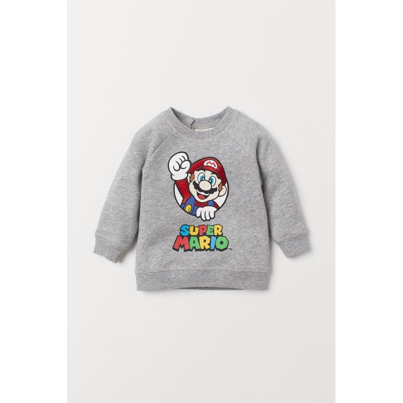 Áo nỉ bé trai HM