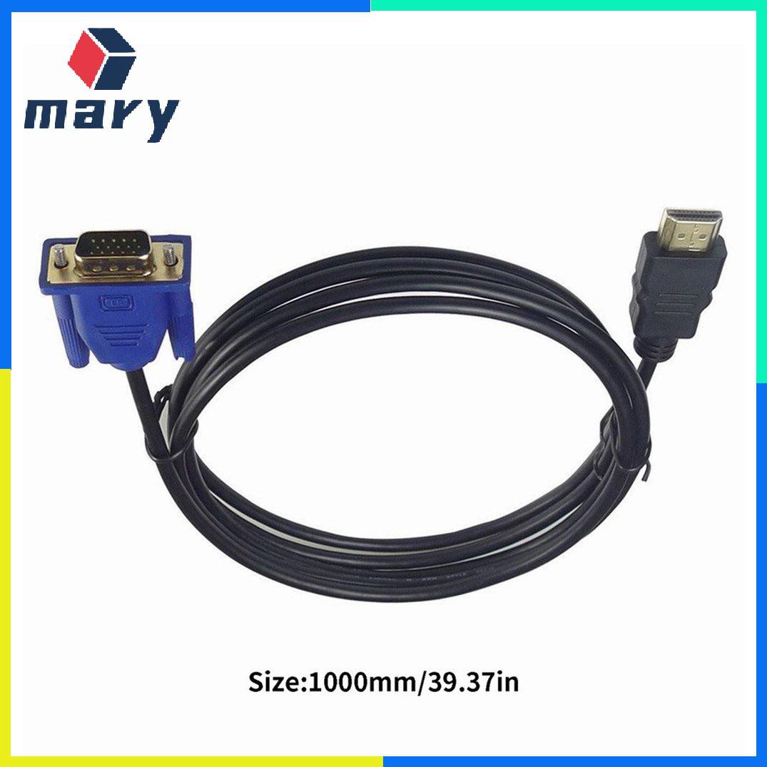 Dây Cáp Vga 1m Dạng Vòng Đôi Từ Tính Chống Sốc Tiện Dụng