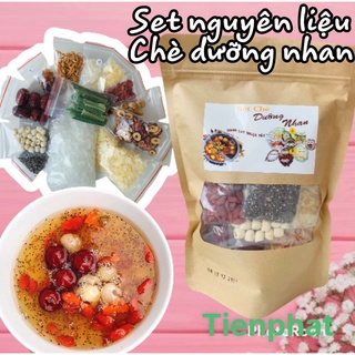 Set nguyên liệu nấu chè dưỡng nhan - chè tuyết yến