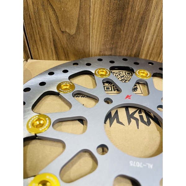 Đĩa King Drag 4 Lổ Lòng Nhôm Size 267MM ////