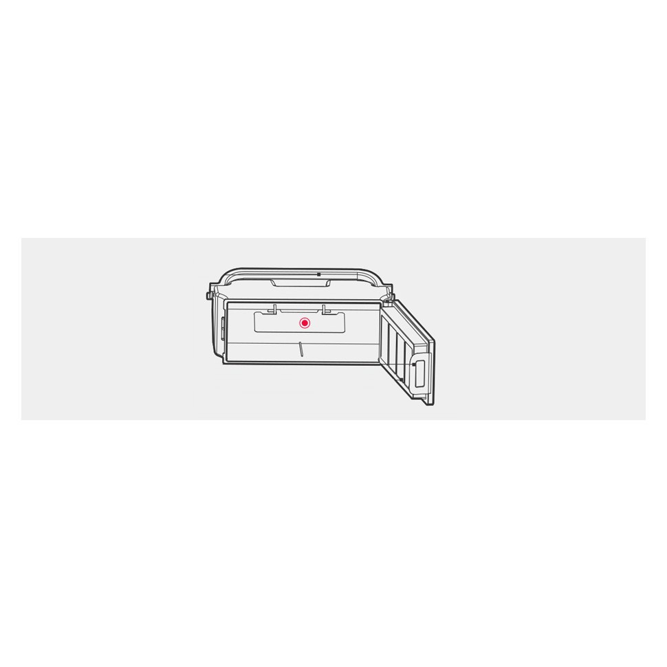 Tấm chắn rác - Chắn bụi cho hộp bụi ECOVACS DEEBOT - Phụ kiện Ecovacs