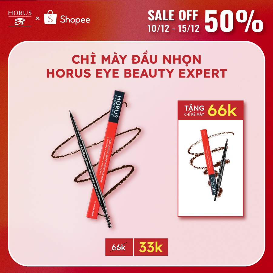 Chì kẻ mày Horus  Eye Beauty Expert Long Lasting Blend Micro Eyebrow
