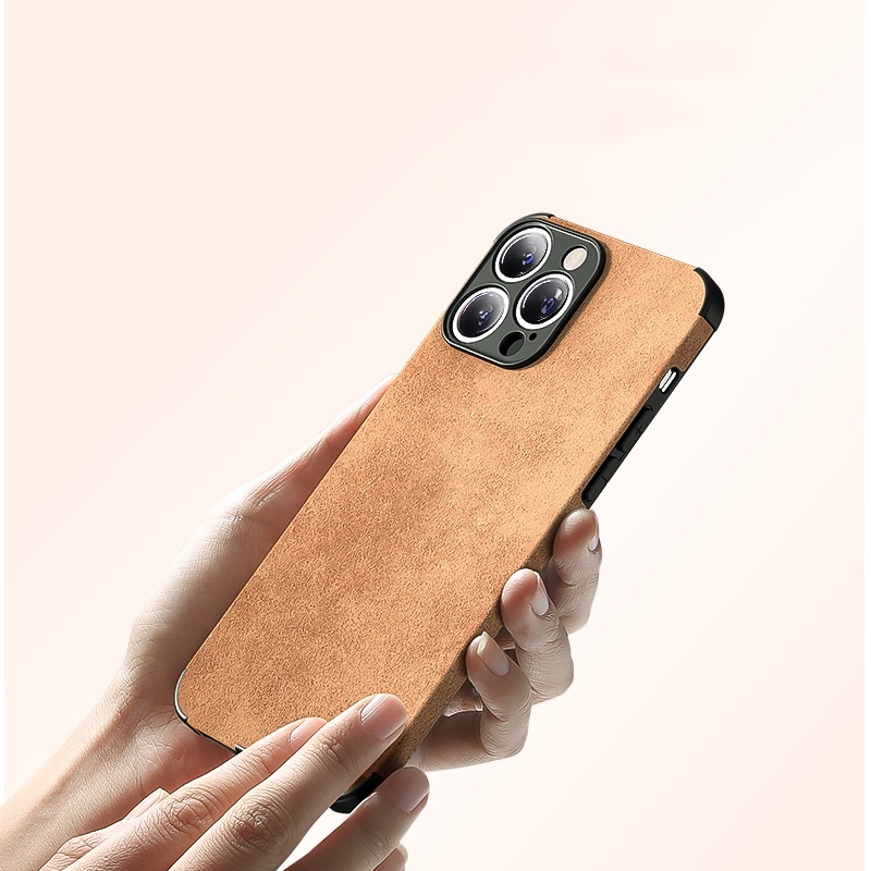 Ốp Điện Thoại Da Cừu Chống Rơi Cho Iphone 14 plus 13 12 11 Pro Max X Xs