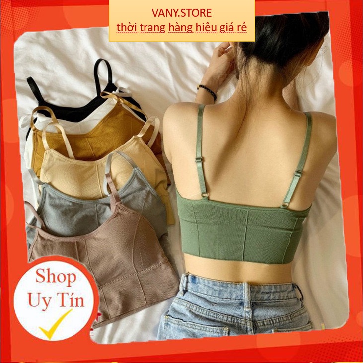 Áo Lót Nữ - Áo Bra Nữ 2 dây tập gym chữ U hở lưng 2 dây to không gọng nâng ngực gợi cảm mẫu BRA01