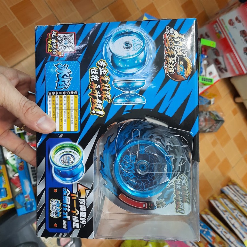 Con quay yoyo Băng Hỏa Thần Long bằng kim loại cao cấp mã 676101C