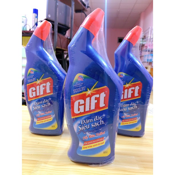 Nước tẩy Toilet Gift đậm đặc 600ml