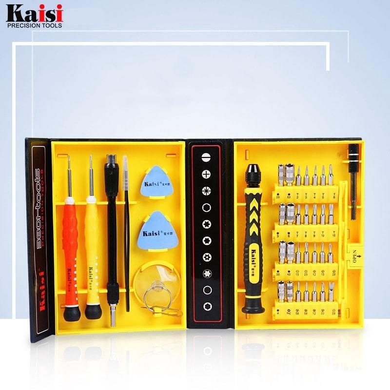 Bộ tua vít đa năng 38 đầu thép cao cấp Kaisi thích hợp cho các thiết bị điện tử