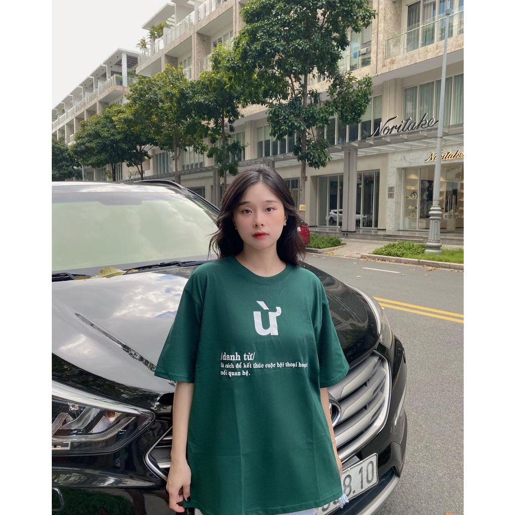 Áo Thun Tay Lỡ Ừ T-SHIRT Form Rộng Vải Thun Tici Phong Cách Nam Nữ Unisex (Ảnh Thật/ Có Sẵn)