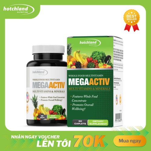 Viên uống bổ sung vitamin tổng hợp MegaActiv | Thế Giới Skin Care