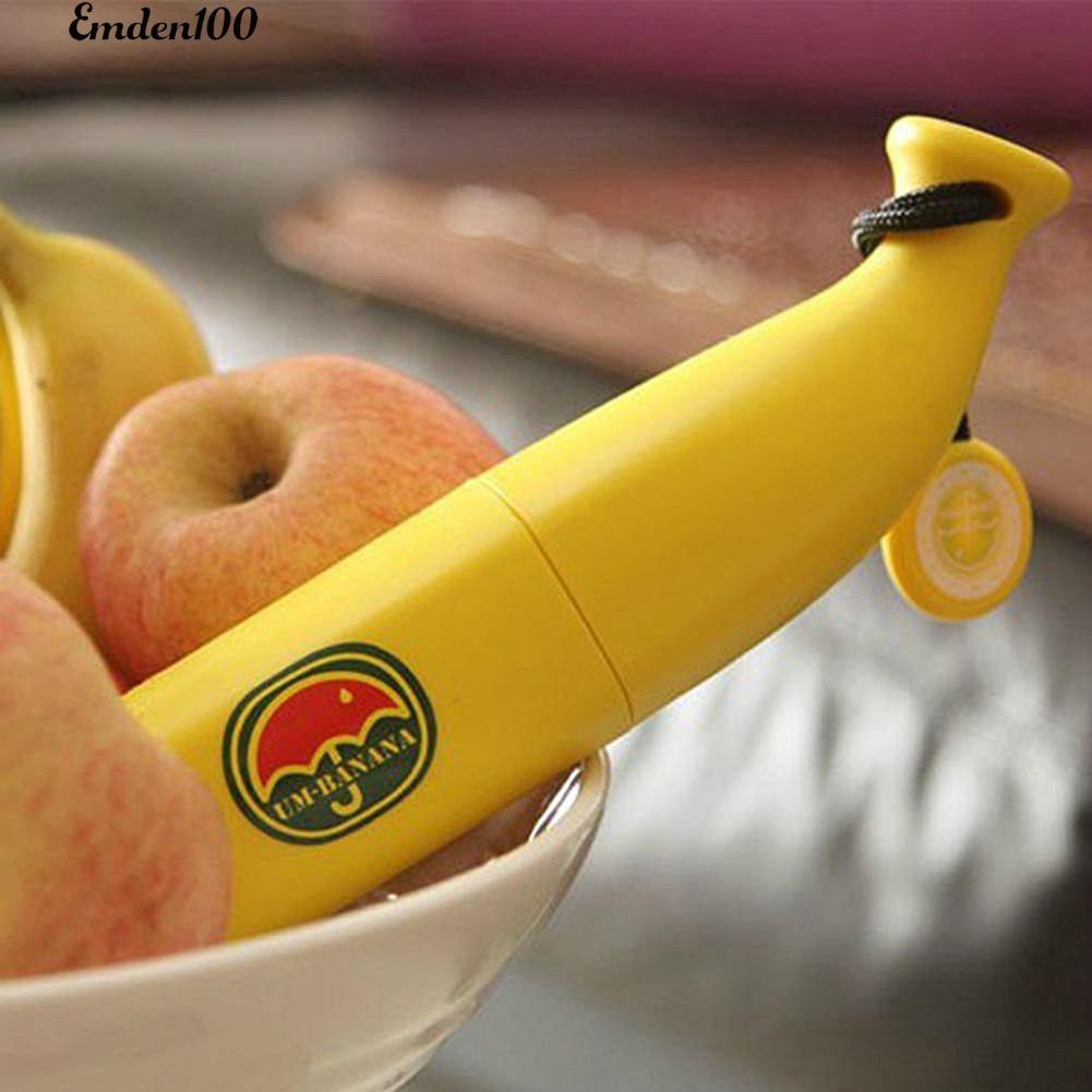 Dù gấp gọn in hình quả chuối dễ thương