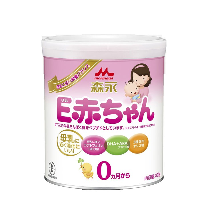 Sữa Morinaga E Akachan sinh non dành cho bé 800g (Date 2022)