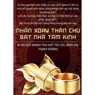 Nhẫn xoay 360 bát nhã tâm kinh