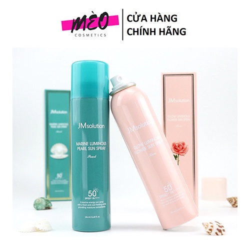 Xịt Chống Nắng Nâng Tông Toàn Thân JM Solution 180mlChống Tia UVChống Thâm Sạm DaLuôn Sáng MịnĐều Mầu Da
