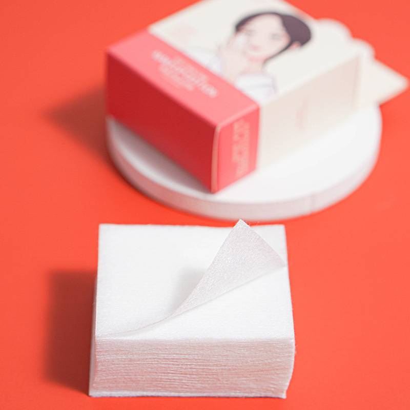 Bông Tẩy Trang Bằng Cotton Mỏng Dùng Một Lần