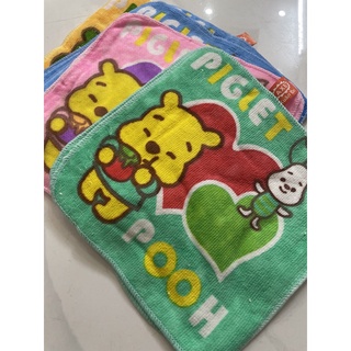 10 Khăn mặt vuông in hình 20x20cm cho bé