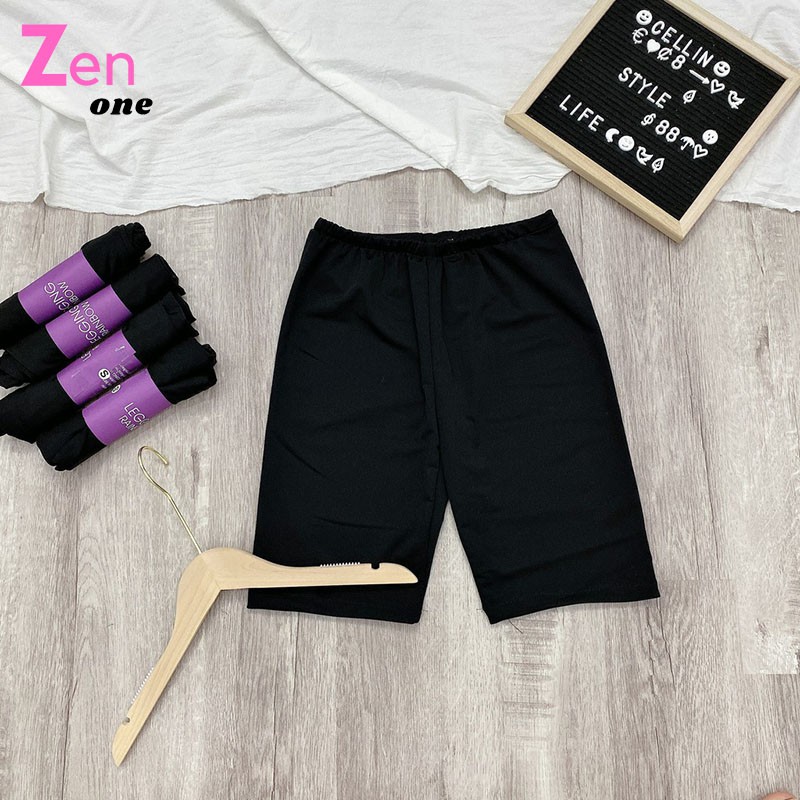Quần legging lửng nữ nâng mông chất cotton Thái co dãn , legging lửng thể thao | BigBuy360 - bigbuy360.vn