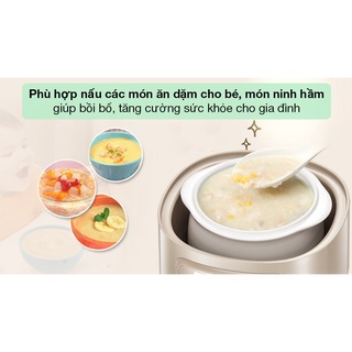 Nồi nấu chậm Bear 0.8 lít