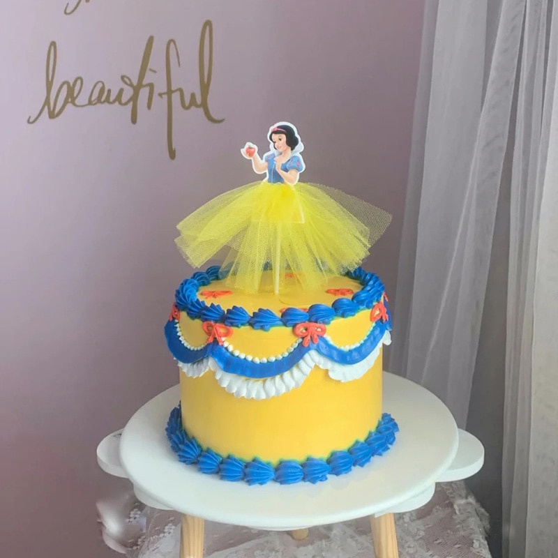 Disney Phụ Kiện Trang Trí Bánh Kem Sinh Nhật Hình Công Chúa Elsa Anna Trong Phim Frozen