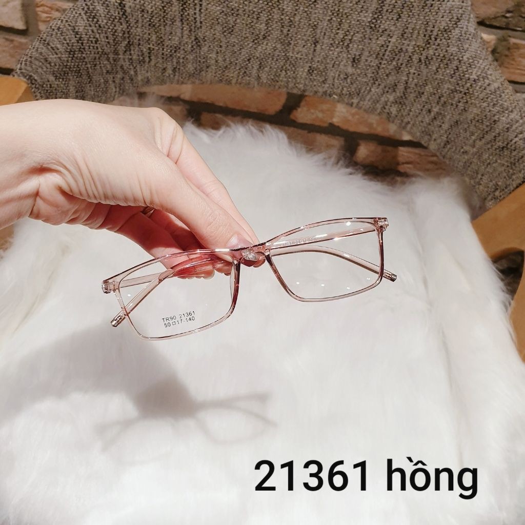 Kính mắt kiểu dáng basic dễ đeo, Kính cận nữ gọng dẻo phụ kiện thời trang 21361 | BigBuy360 - bigbuy360.vn