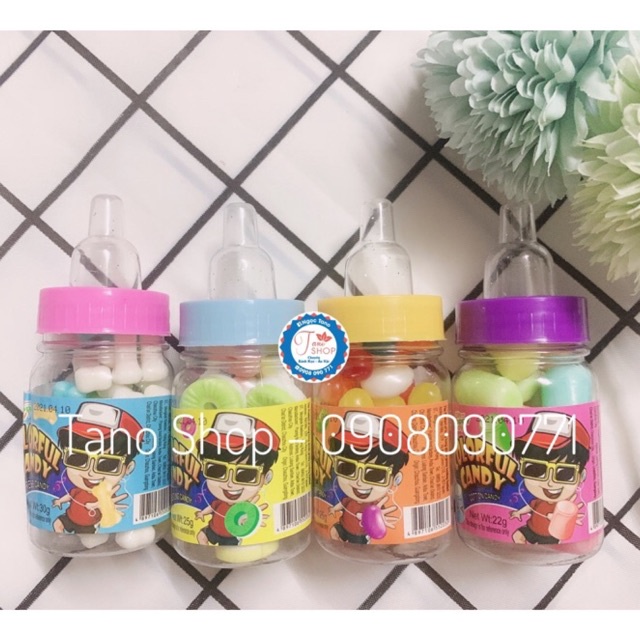 Hũ kẹo bình sữa Thái Lan