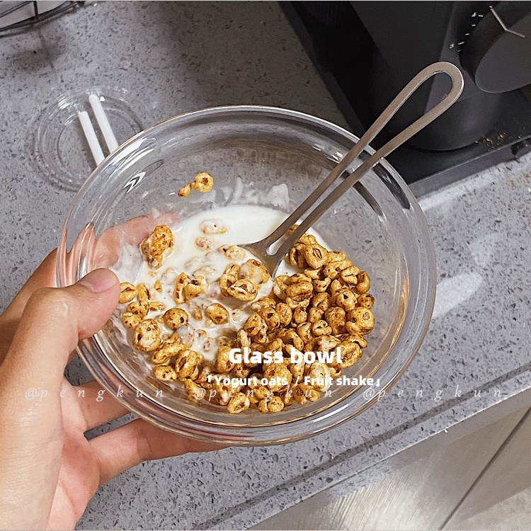 Bát Ăn Kem/Salad/Trái Cây Bằng Kính Kiểu Dáng Đơn Giản